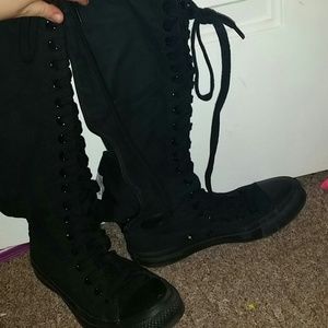 Knee High converse